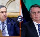 Ministro Lu&iacute;s Roberto Barroso e ex-presidente Jair Bolsonaro.