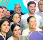 Kaio Mani&ccedil;oba celebra a&ccedil;&atilde;o do Ouvir para Mudar.