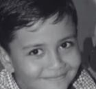 Menino que morreu em acidente.