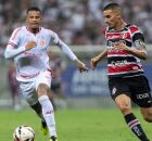 Partida entre Santa Cruz e Am&eacute;rica-RN.