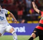 Partida entre Sport e Bahia, na Ilha do Retiro.