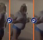 Pastor de peruca e calcinha