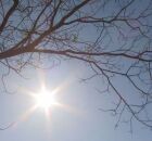 Calor e baixa umidade no Nordeste.