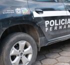 Carro da Pol&iacute;cia Civil de Pernambuco.
