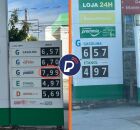 Pre&ccedil;os dos combust&iacute;veis em 2 postos praticamente iguais 