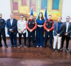 Prefeita Mirella Almeida empossa guardas municipais.