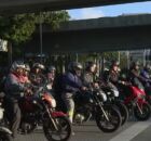 Protesto de Motoqueiros.