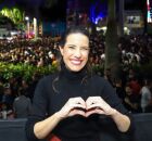 Governadora Raquel Lyra no Festival Pernambuco Meu Pa&iacute;s.