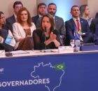 Raquel Lyra participa do XVII F&oacute;rum Nacional de Governadores.