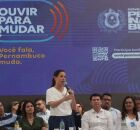 Raquel Lyra realiza o Ouvir para Mudar. 