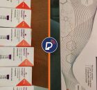 Mounjaro e medicamento apreendidos pela PF, no Recife.