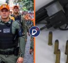 Pol&iacute;cia militar e apreens&atilde;o, no Recife.