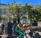 Protesto de carroceiros no Recife.