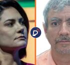 Michelle Bolsonaro e o tio, preso.