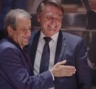 Valdemar Costa Neto e Jair Bolsonaro.