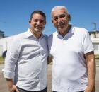 Vereador George Freitas e o prefeito Ramos.