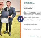 Secret&aacute;rio-executivo de Comunica&ccedil;&atilde;o e Imprensa de Vit&oacute;ria de Santo Ant&atilde;o, Daniel Cruz, e Prefeito Paulo Roberto 