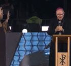 Frei Gilson e bispo Dom Adair Jos&eacute; Guimar&atilde;es.