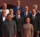 Celso Amorim representa o Brasil em desfile militar na China, ao lado de Putin e Kim Jong un.