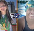 Ana Clara Lyra e Adrielly Alana, atletas do Clube Portugu&ecirc;s do Recife.