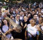 Governadora Raquel Lyra na abertura da II Feira de Neg&oacute;cios da Agricultura Familiar de Pernambuco (Feneaf).