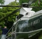 Homem &eacute; preso ap&oacute;s apontar laser para helic&oacute;ptero que transportava Donald Trump.