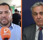 Presidente da C&acirc;mara do Recife, Romerinho Jatob&aacute;, e Evandro Carvalho, da FPF.