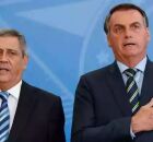 Braga Netto e Jair Bolsonaro.