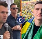 Charlie Kirk e Lucas Pavanato.