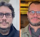 Cineastas brasileiros Luiz Fernando Feres da Cunha e Rubens Crispim Jr.