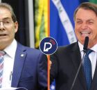 Deputado Paulinho da For&ccedil;a e ex-presidente Jair Bolsonaro.