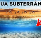 Sob as areias do Saara: mar subterr&acirc;neo com bilh&otilde;es de litros de &aacute;gua f&oacute;ssil.