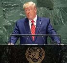 Donald Trump em discurso antigo na Assembleia-Geral da ONU.