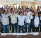 Eduardo da Fonte em reuni&atilde;o com o Sindicato dos Taxistas.