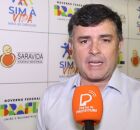 Eduardo da Fonte durante o evento do projeto "Sim &agrave; vida. N&atilde;o &agrave;s drogas".