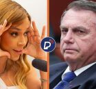 Erika Hilton e Bolsonaro. 