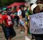 Manifestante contra PEC da Blindagem. 