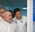 Presidente da Rep&uacute;blica, Luiz In&aacute;cio Lula da Silva, durante visita ao Hospital Universit&aacute;rio de Bras&iacute;lia (HUB-UnB) para acompanhar a execu&ccedil;&atilde;o do "Dia E".