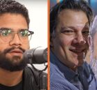 Jones Manoel e Fernando Haddad. 