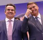 Ciro Nogueira e Bolsonaro. 