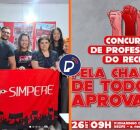 Aprovados em concurso da educa&ccedil;&atilde;o. 