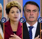 Michel Temer, Jair Bolsonaro, Michel Temer e Dilma Rousseff. 