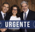 C&eacute;sar Tralli, Renata Vasconcellos e William Bonner.