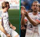 Harry Kane em a&ccedil;&atilde;o pelo Bayern de Munique.