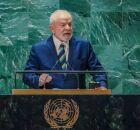 Lula em discurso na ONU.