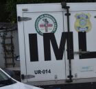 Carro do IML no Grande Recife.