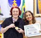 C&acirc;mara de Olinda concede homenagem &agrave; Lu Ara&uacute;jo, fundadora do Mimo 