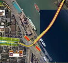 O projeto do t&uacute;nel Santos-Guaruj&aacute;.