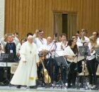 Papa Francisco em apresenta&ccedil;&atilde;o da Orquestra do Recife.