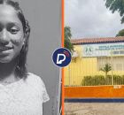 Menina que foi espancada em banheiro e escola municipal em Pernambuco.